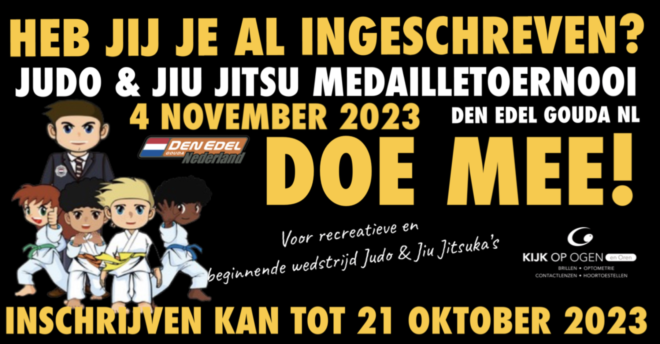 Medailletoernooi Herfst 2023 inschrijving