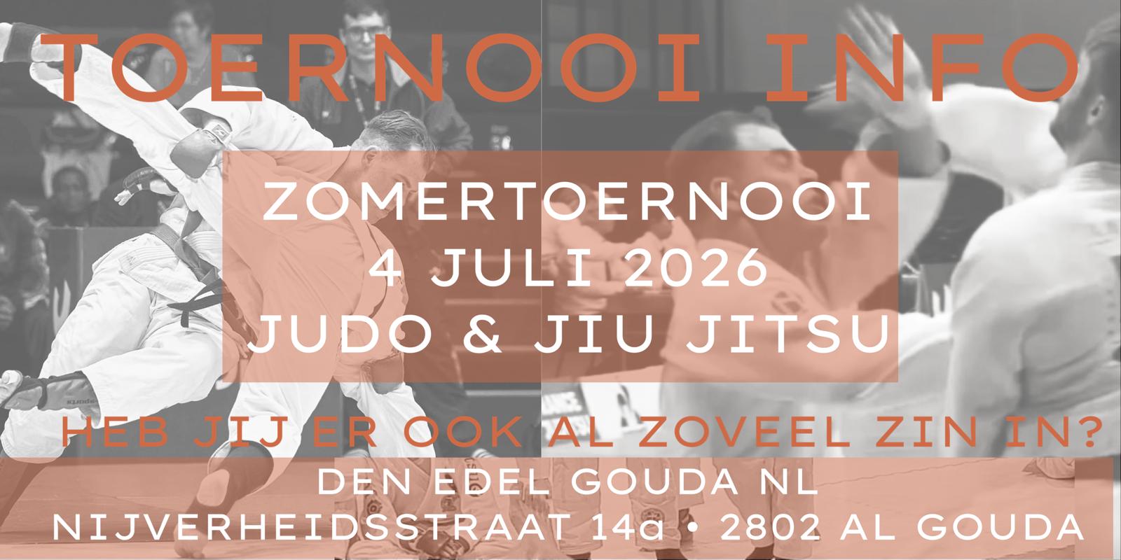 Aanvangstijden Zomertoernooi 4 juli 2026